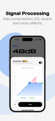 Microphone Live для iOS — скриншот 5