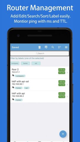 Mikrotik Tool Winbox Mobile для Android — скриншот 1