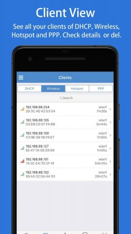 Mikrotik Tool Winbox Mobile для Android — скриншот 5