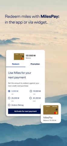 Miles & More для iOS — скриншот 3