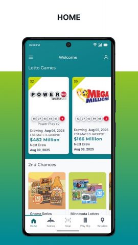 Minnesota Lottery для Android — скриншот 1