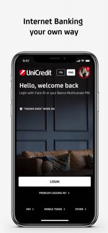 Mobile Banking UniCredit — скриншот 3