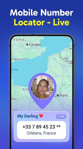 Mobile Number Locator — Live для Android — скриншот 3