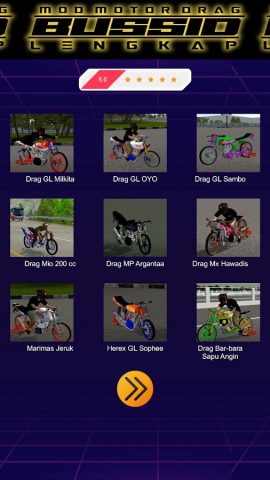 Mod Motor Drag Bussid Lengkap для Android — скриншот 1