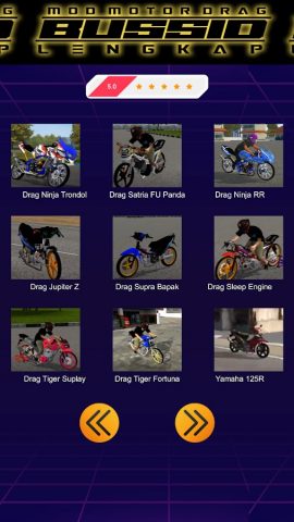 Mod Motor Drag Bussid Lengkap для Android — скриншот 2