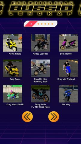 Mod Motor Drag Bussid Lengkap для Android — скриншот 3