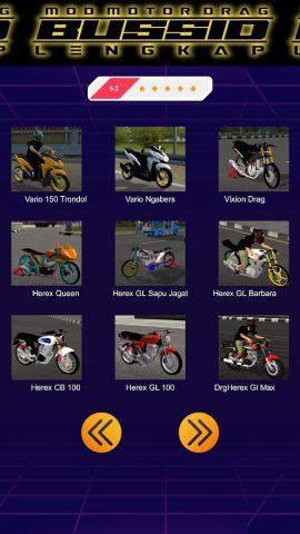 Mod Motor Drag Bussid Lengkap для Android — скриншот 4