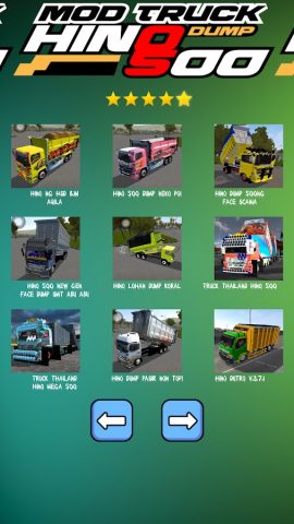 Mod Truck Hina 500 Dump для Android — скриншот 2