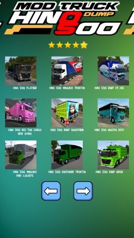 Mod Truck Hina 500 Dump для Android — скриншот 3