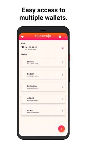 Monerujo — Monero Wallet для Android — скриншот 2