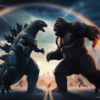 Monster King kong vs Godzilla для Android