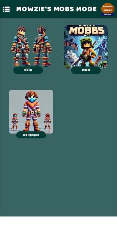 Mowzie’s Mobs Mode For MCPE для Android — скриншот 1