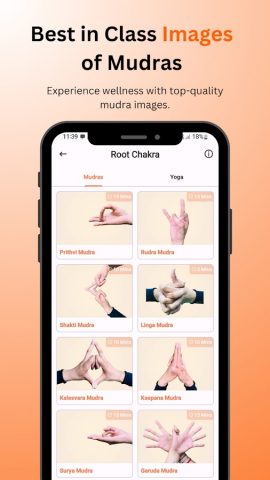 Mudras : Yoga, Meditation для Android — скриншот 3