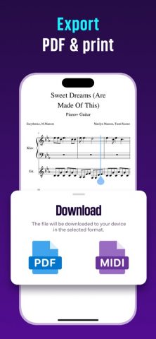 MuseScore－Sheet Music & Chords для iOS — скриншот 3