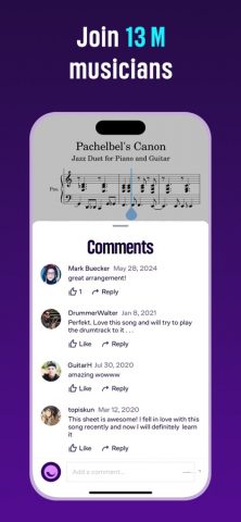 MuseScore－Sheet Music & Chords для iOS — скриншот 4