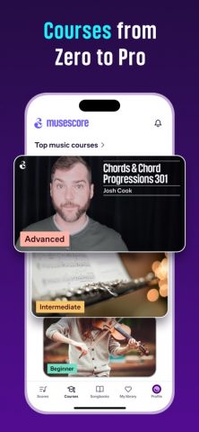 MuseScore－Sheet Music & Chords для iOS — скриншот 5