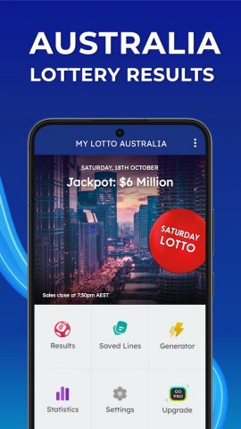 My Lotto Australia для Android — скриншот 1