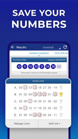 My Lotto Australia для Android — скриншот 2
