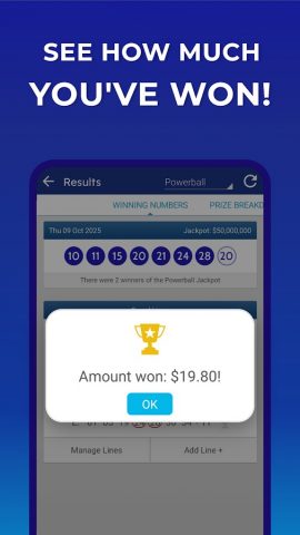 My Lotto Australia для Android — скриншот 3
