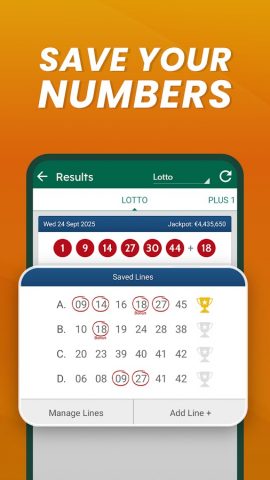 My Lotto Ireland для Android — скриншот 2