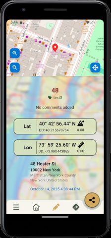 My location now для Android — скриншот 4