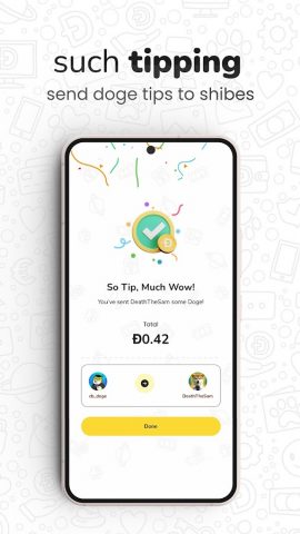 MyDoge — Dogecoin Wallet для Android — скриншот 5