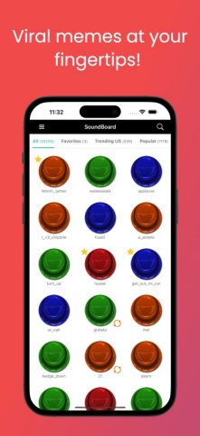 MyInstants SoundBoard Buttons для iOS — скриншот 1