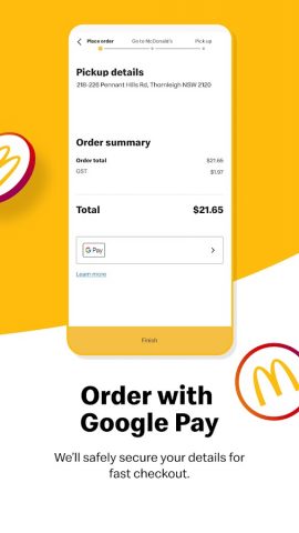 MyMacca’s для Android — скриншот 4