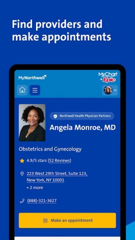 MyNorthwell для Android — скриншот 3