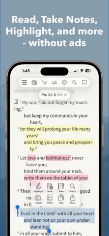 NIV Bible App + для iOS — скриншот 1