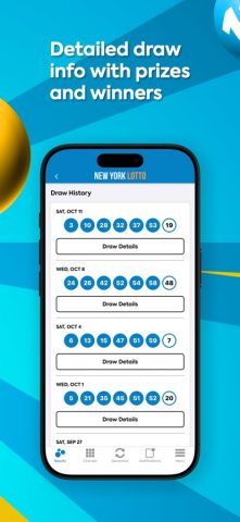 NY Lotto Results для iOS — скриншот 3