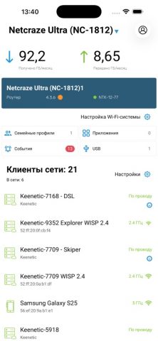 Netcraze для iOS — скриншот 2