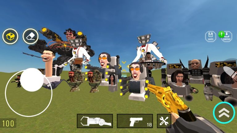 Nextbots In Playground mod для Android — скриншот 4