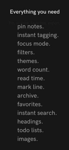 Notepad with Markdown — Spaces для iOS — скриншот 5