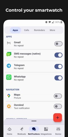 Notify for Xiaomi/Mi Band 8-10 для Android — скриншот 2