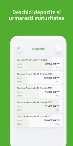 OTP Mobile Banking Moldova для Android — скриншот 3