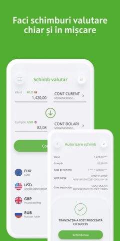 OTP Mobile Banking Moldova для Android — скриншот 4