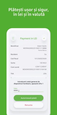OTP Mobile Banking Moldova для Android — скриншот 5
