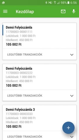 OTP SmartBank для Android — скриншот 3