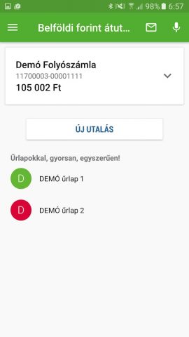 OTP SmartBank для Android — скриншот 4