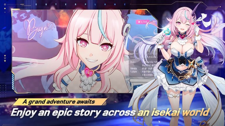 OUTERPLANE — Strategy Anime для Android — скриншот 4