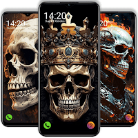 Обои черепа для Android