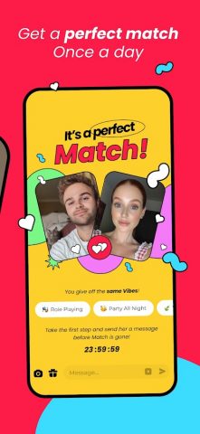 Once: Find your Perfect Match для Android — скриншот 2