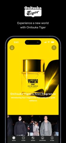 Onitsuka Tiger Official App для iOS — скриншот 1