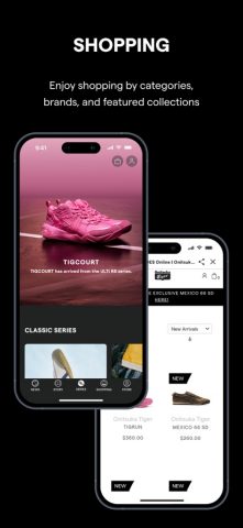 Onitsuka Tiger Official App для iOS — скриншот 2