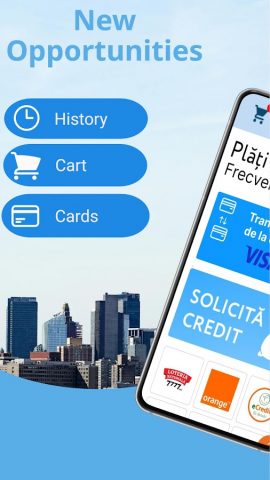 Oplata.md для Android — скриншот 1