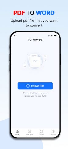 PDF to Word Converter — Docx для Android — скриншот 1