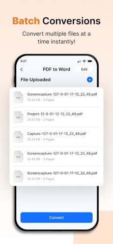 PDF to Word Converter — Docx для Android — скриншот 3