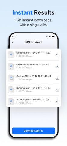 PDF to Word Converter — Docx для Android — скриншот 4