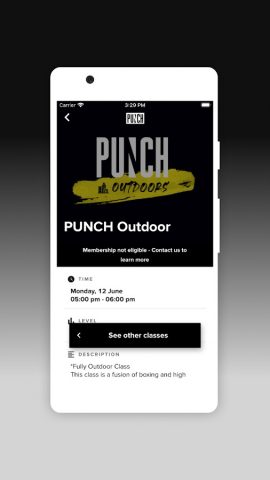 PUNCH Club для Android — скриншот 3